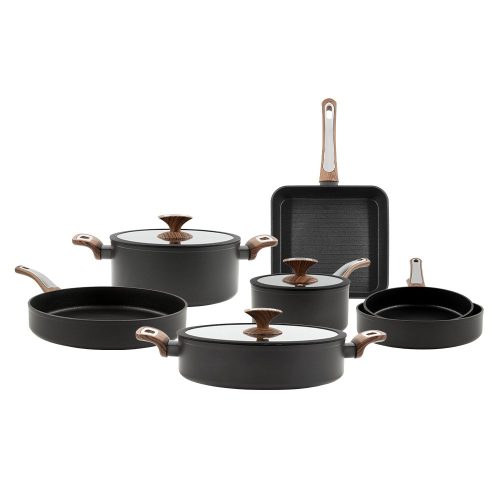 Silex Italia 10-delige Pannenset Egance Wood